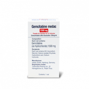 Гемцитабин Гидрохлорид, Gemcitabine Hcl, 1000 мг