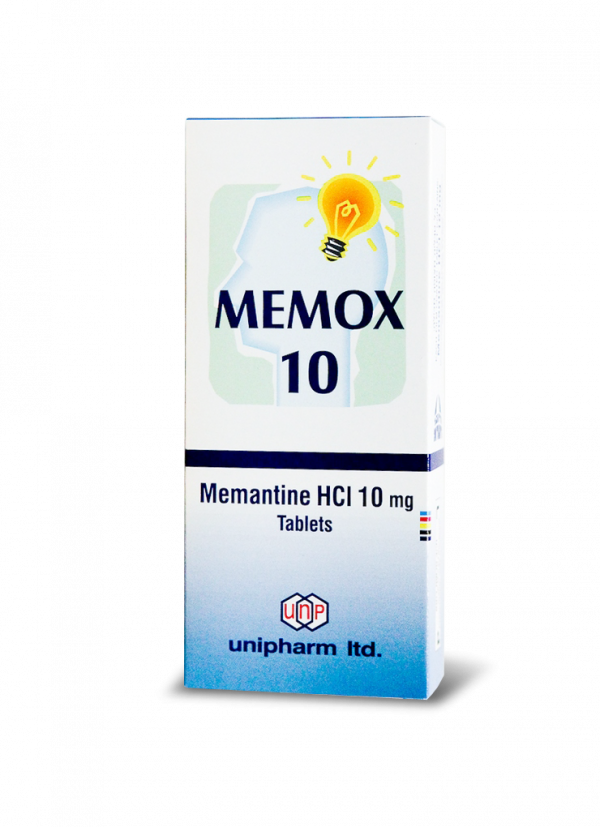 Мемокс, Memox, Мемантин, 10 мг