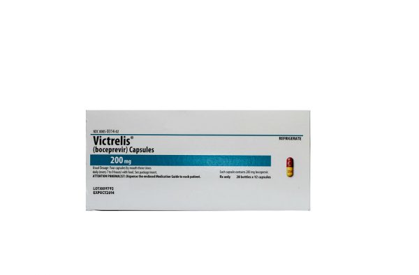 Виктрелис, Victrelis, боцепревир, 200 мг