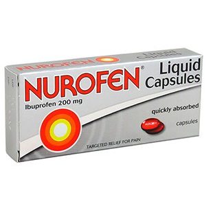 Нурофен гель, Nurofen, Ибупрофен, 16 капсул