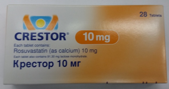 крестор розувастатин 10 мг