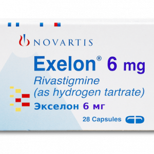 Экселон, Exelon, Ривастигмин, 6 мг
