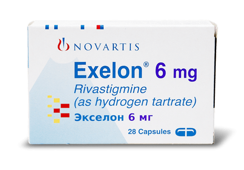 Экселон, Exelon, Ривастигмин, 6 мг