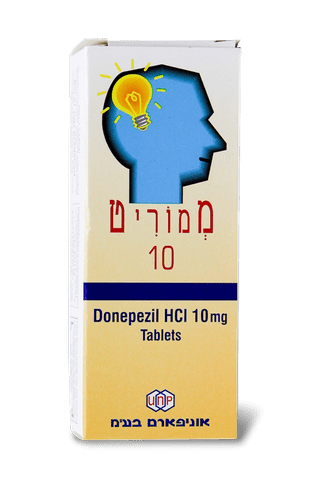 Меморит, Memorit, Донепезил, 10 мг
