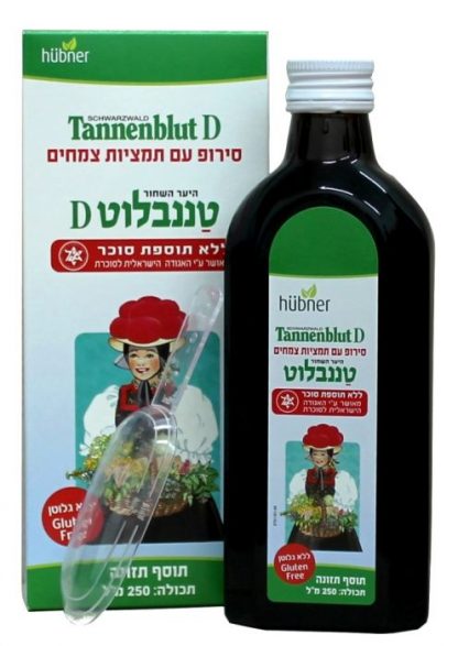 Tannenblut Syrup Сироп D Заменитель сахара | Заказать из Израиля доставкой