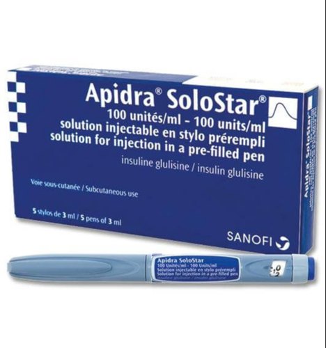 Апидра, Apidra Solostar Pen 5X3Ml | Заказать из Израиля доставкой